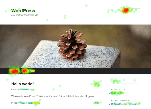 Generación de mapas de calor para sitios web con WordPress
