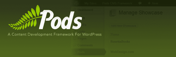 Plugins para WordPress: Pods - Custom Content Types and Fields